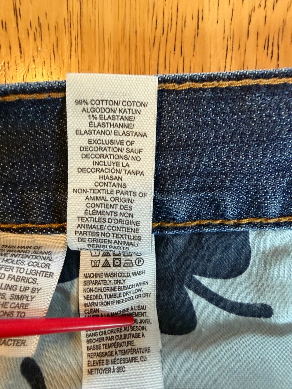 Lucky Brand 221 Original Women Straight Blue Jeans 32X32 - Picture 9 of 12